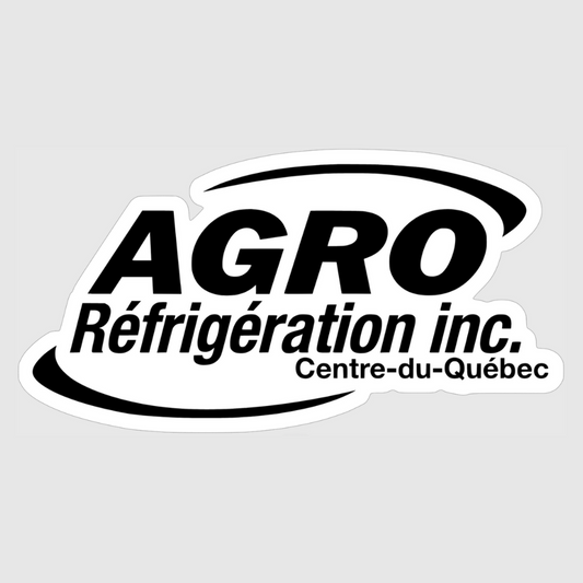 Autocollants Découpés Agro-Réfrigération (11" x 5,7")