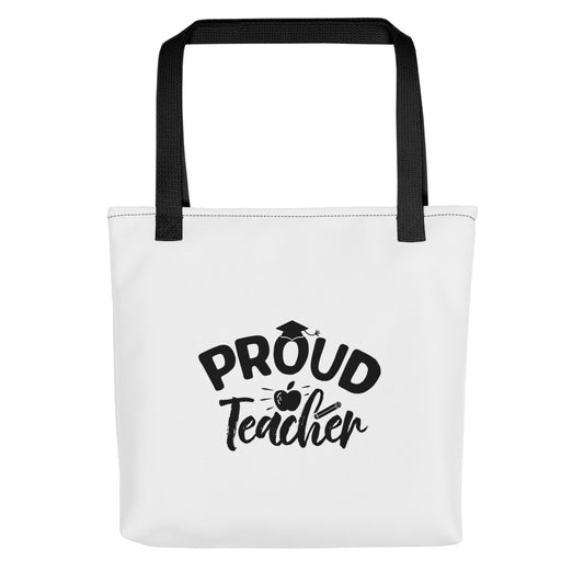 "Proud Teacher" Tote Bag