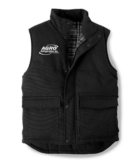 Gilet Dakota Workpro matelassé et isolé pour hommes