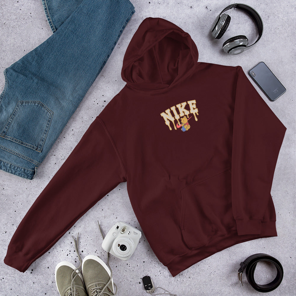 Maroon nike outlet sweatshirt