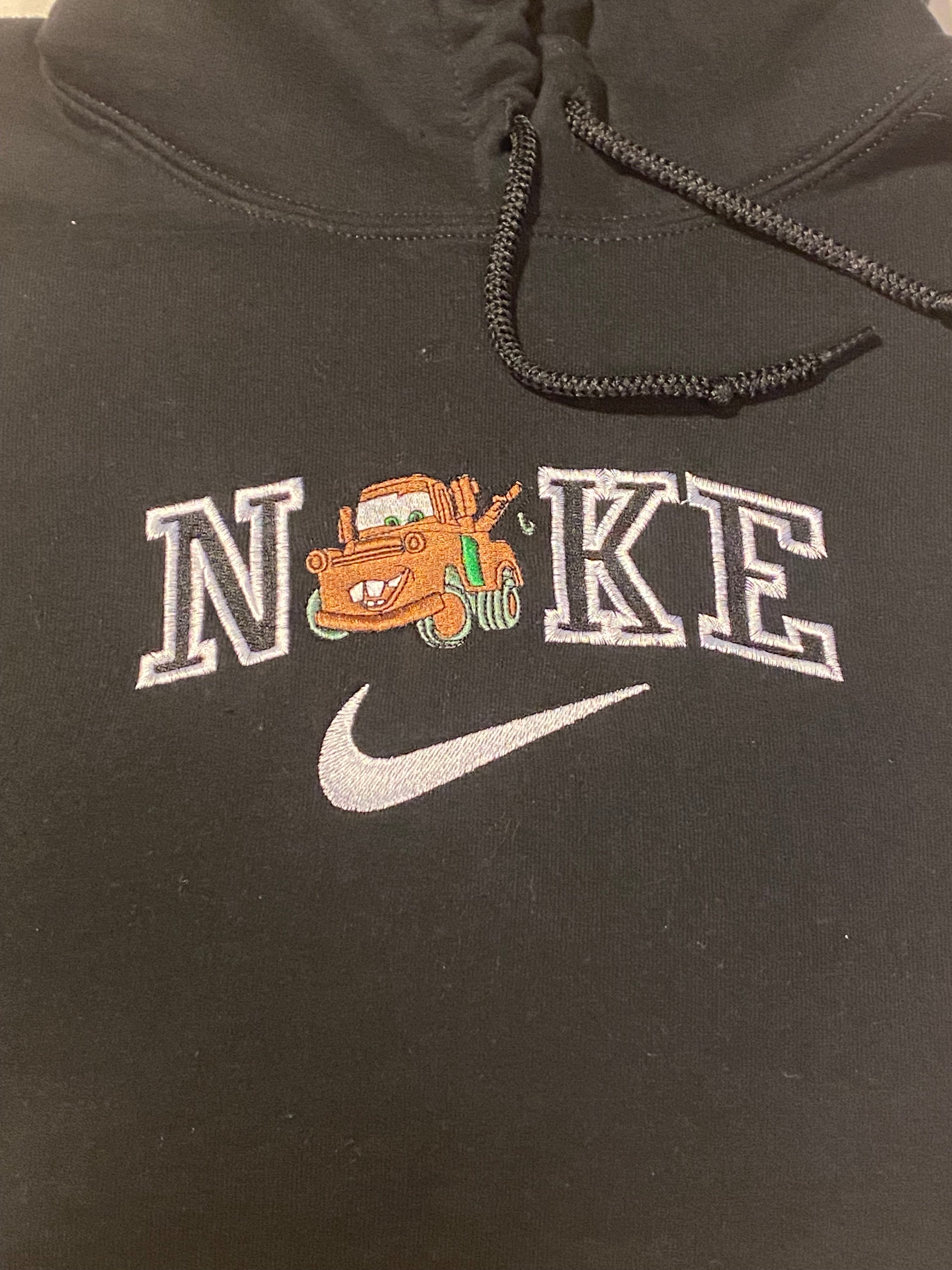 Vintage nike flame online hoodie