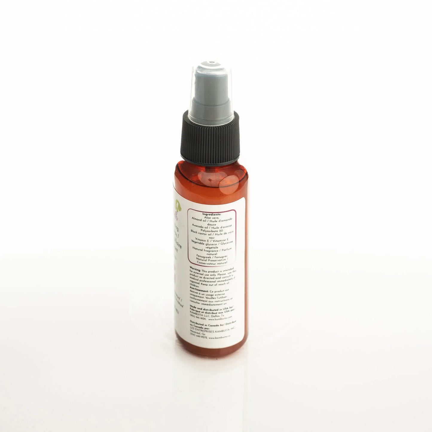 Spray capillaire hydratant (4 oz)