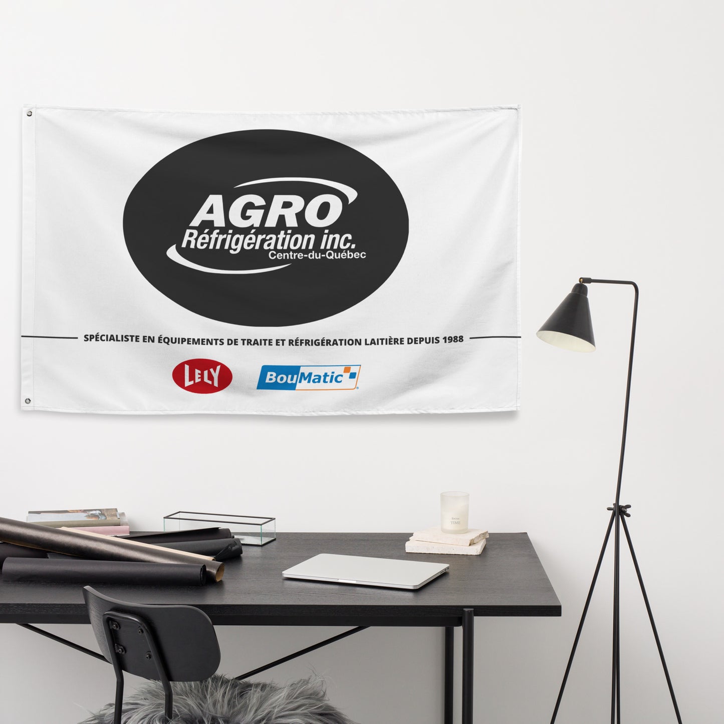 Drapeau Premium Agro-Réfrigération, Lely et Boumatic