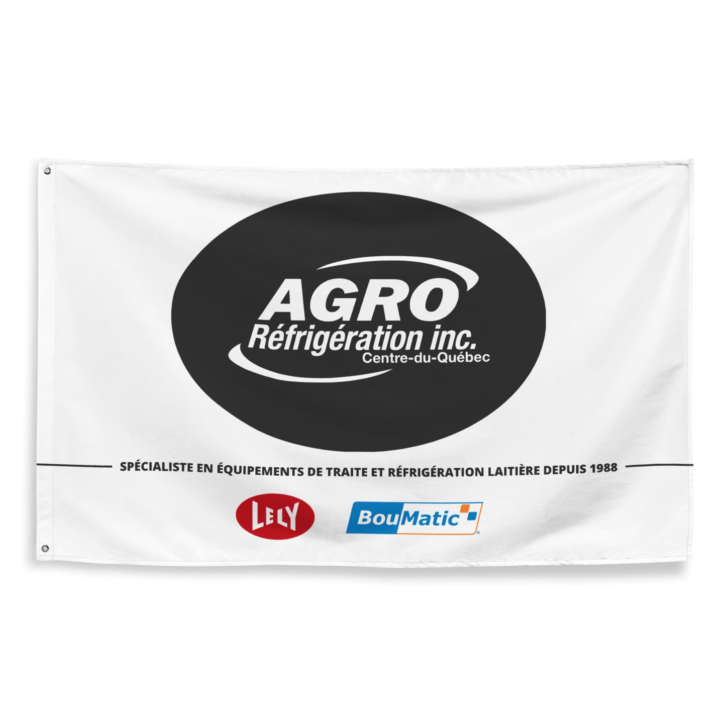 Drapeau Premium Agro-Réfrigération, Lely et Boumatic