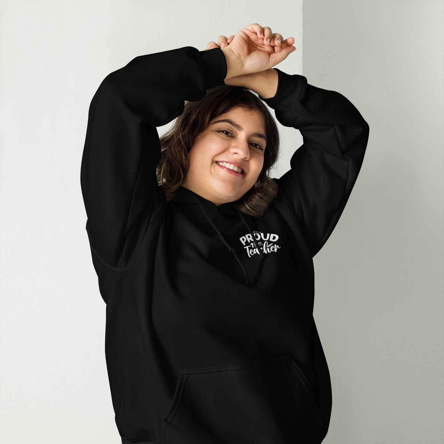 Unisex "Proud 1st Grade Teacher" Hoodie