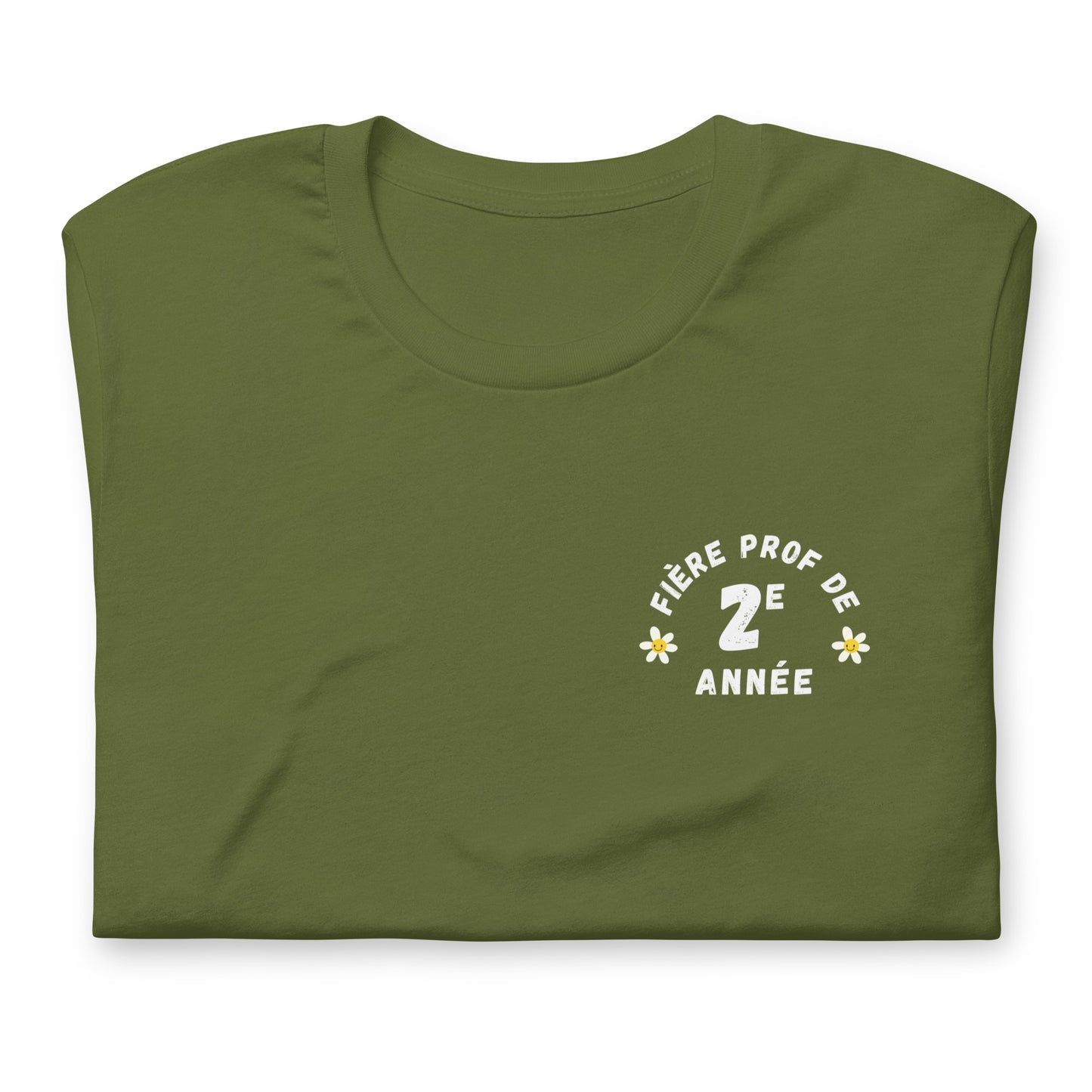 Classic T-Shirt "Fière Prof de 2e Année"