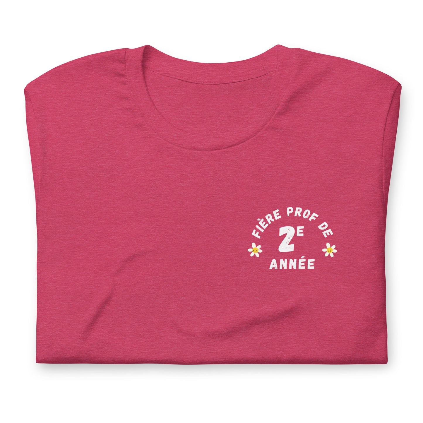 Classic T-Shirt "Fière Prof de 2e Année"