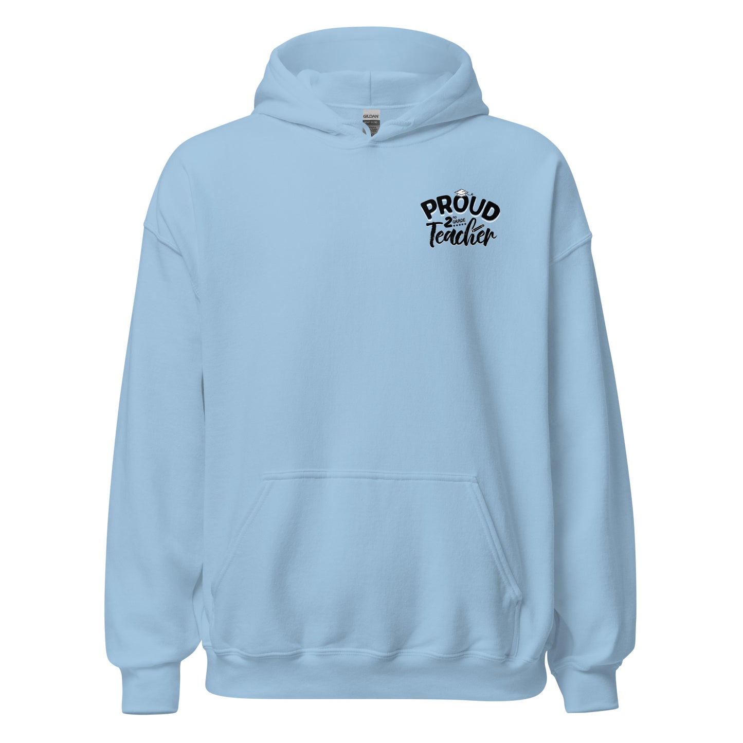 Unisex "Proud 2nd Grade Teacher" Hoodie