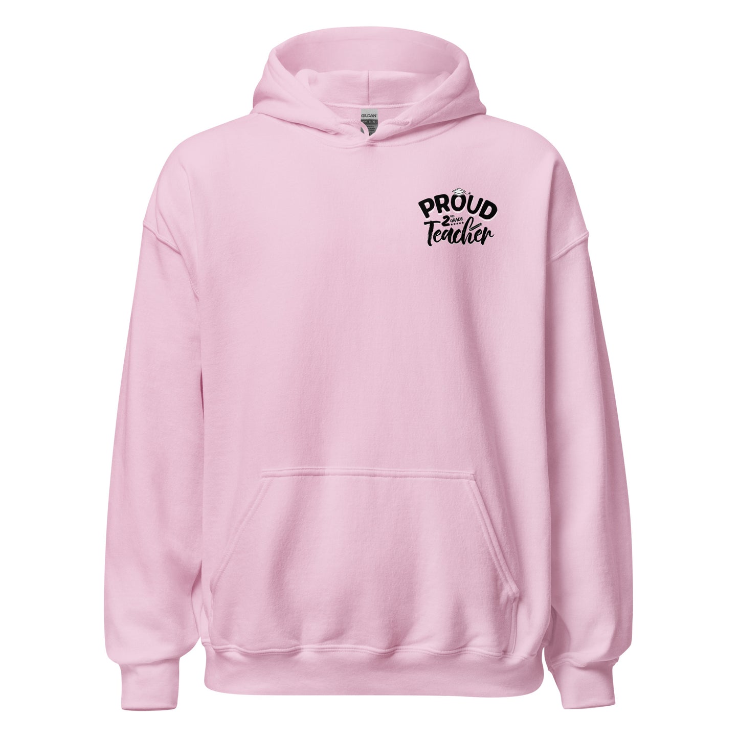 Unisex "Proud 2nd Grade Teacher" Hoodie