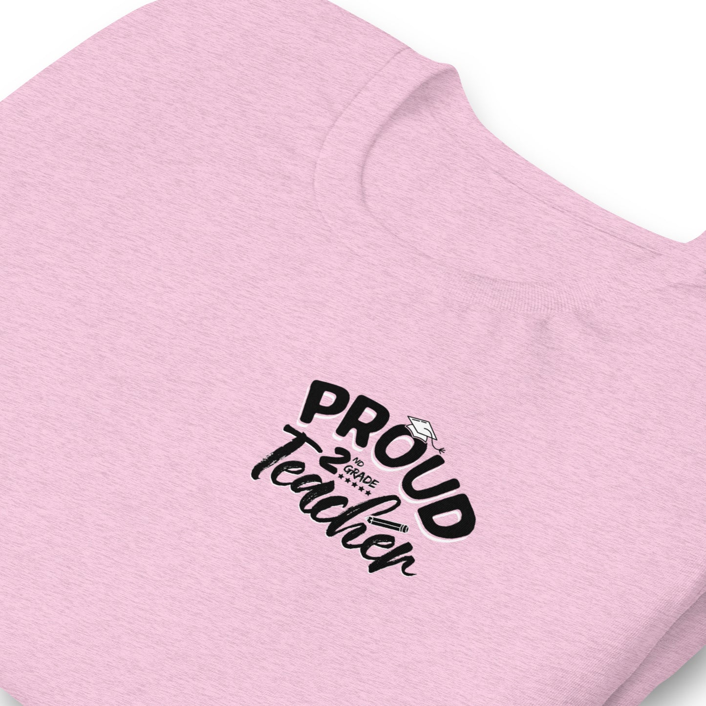 Unisex "Proud 2nd Grade Teacher" T-Shirt